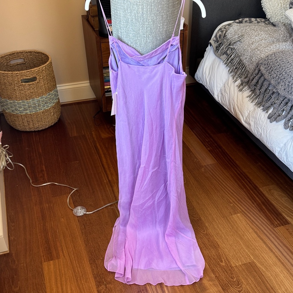 Vince Lavender Slip Maxi Dress - Picture 2 of 7